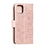Imprinted Sun Mandala Flower Pattern Leather Wallet Phone Case for iPhone 11 Pro 5.8 inch (2019) - Rose - 4