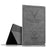 Deer Pattern PU Leather PC Stand Tablet Cover Shell for iPad 9.7-inch (2018) - Grey - 1