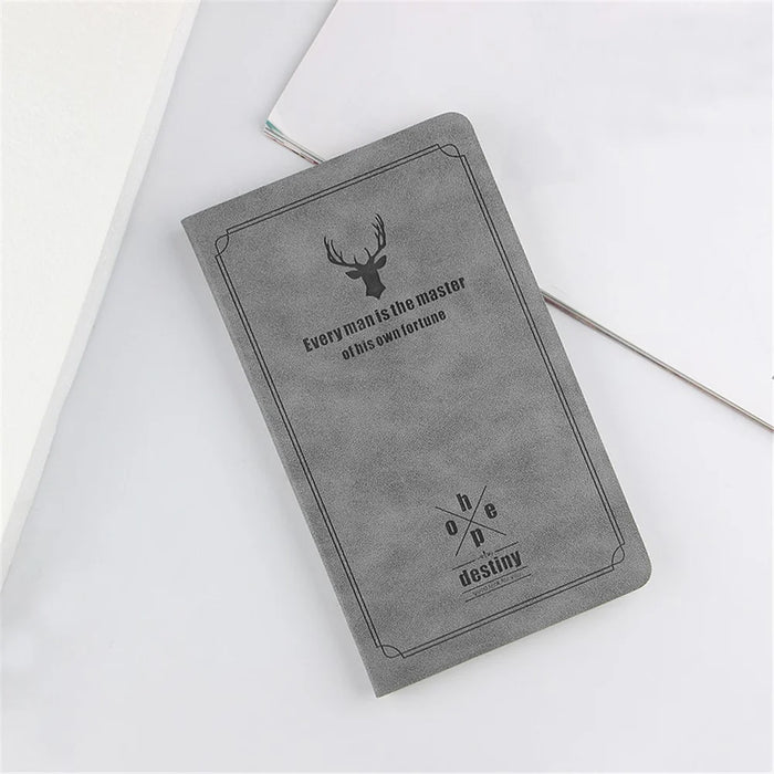 Deer Pattern PU Leather PC Stand Tablet Cover Shell for iPad 9.7-inch (2018) - Grey - 7