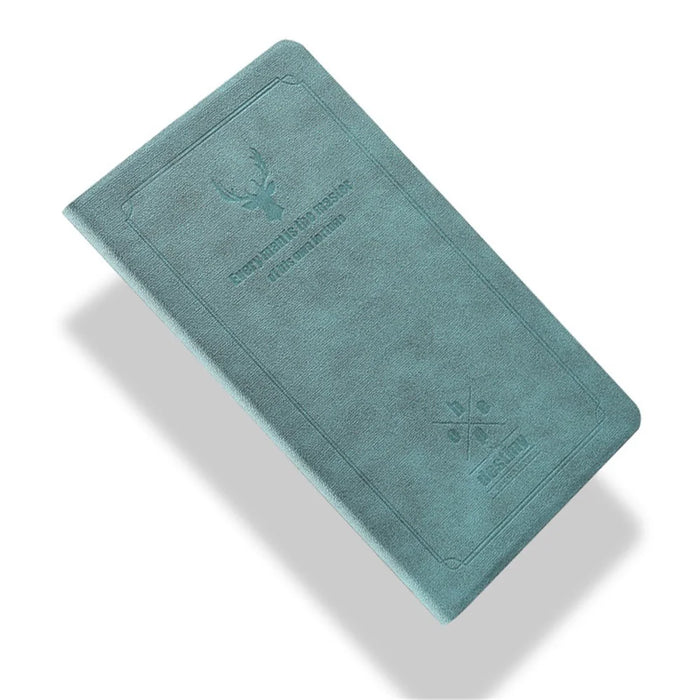 Deer Pattern PU Leather PC Stand Tablet Cover Case for iPad 9.7-inch (2017) - Blue - 1