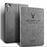 Deer Pattern PU Leather PC Stand Tablet Cover Shell for iPad Air 2 - Grey - 1