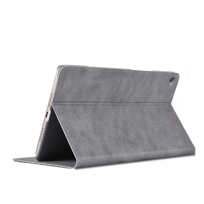Deer Pattern PU Leather PC Stand Tablet Cover Shell for iPad Air 2 - Grey - 4