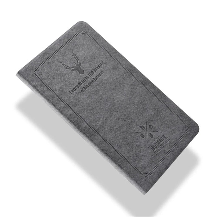 Deer Pattern PU Leather PC Stand Tablet Cover Shell for iPad Air 2 - Grey - 5