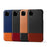 Bi-color PC + PU Leather Protective Phone Shell Case for iPhone 11 Pro 5.8 inch (2019) - Black / Dark Brown - 6