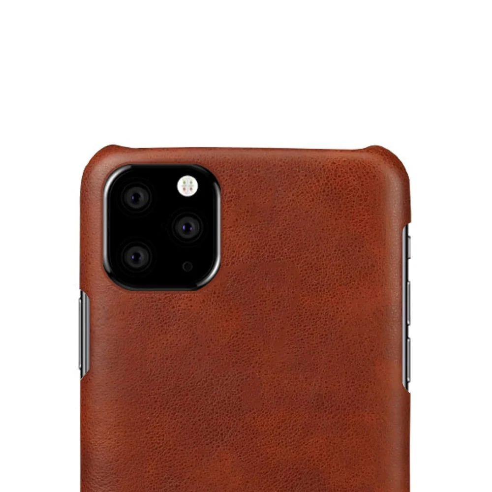 Crazy Horse PU Leather+PC Shell Case for iPhone 11 Pro Max 6.5 inch (2019) - Brown - 3