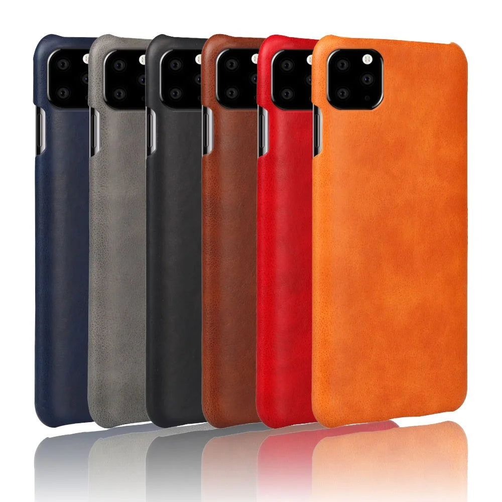Crazy Horse PU Leather+PC Shell Case for iPhone 11 Pro Max 6.5 inch (2019) - Brown - 5