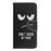 Pattern Printing Cross Texture Leather Wallet Shell for iPhone 11 6.1 inch (2019) - Do not Touch My Phone - 3
