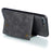 PU Leather Card Holder Magnetic Phone Case Cover for iPhone 8 Plus / 7 Plus 5.5 inch - Grey - 5