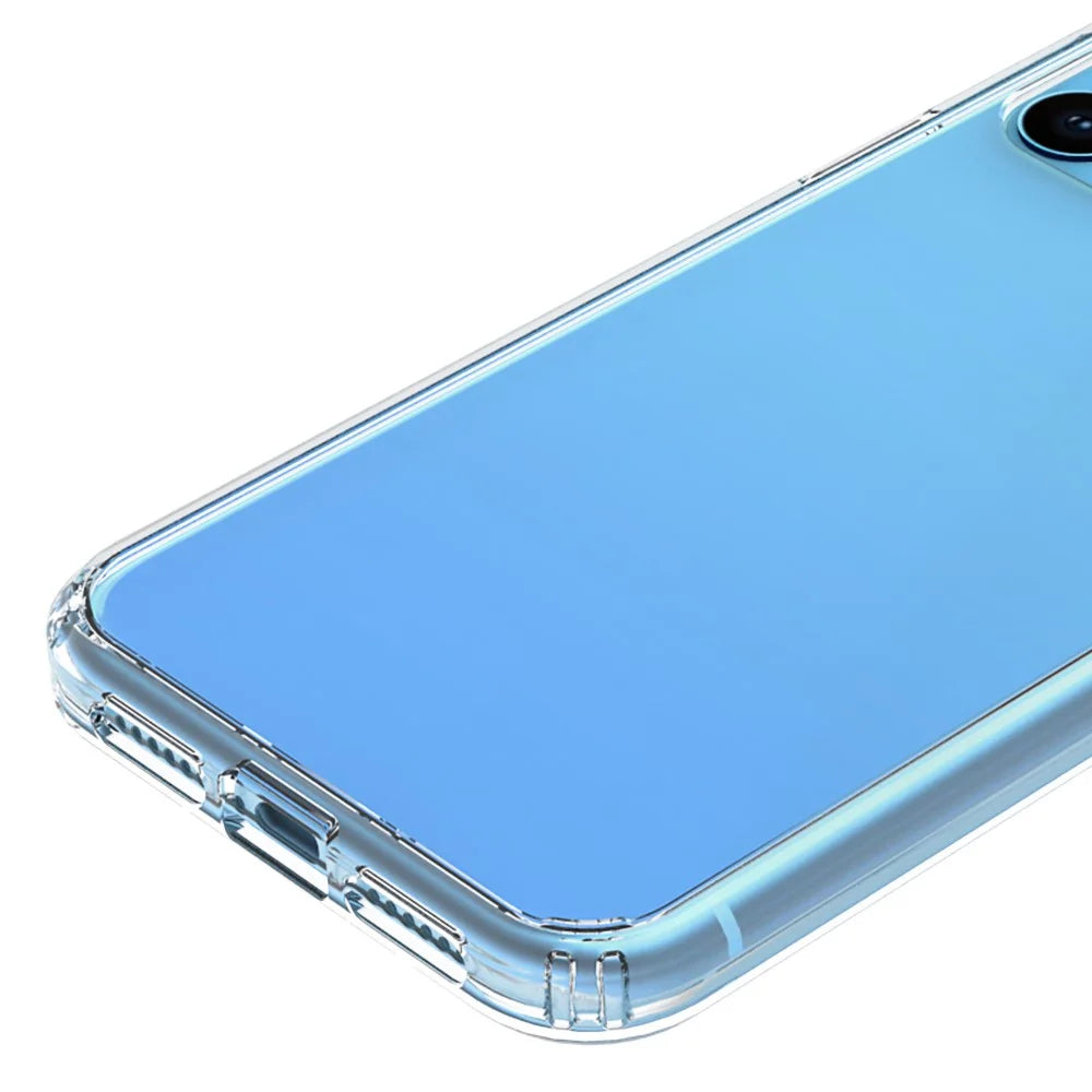Clear Phone Case for iPhone 11 6.1-inch, Anti-scratch Acrylic + TPU Shockproof High Impact Protective Cover - 6