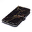 Pattern Printing Leather Wallet Phone Case for iPhone 11 6.1-inch (2019) - Black - 4