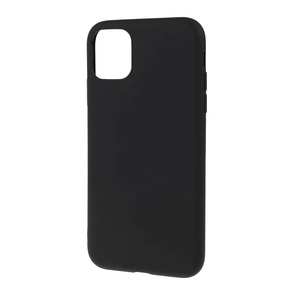 Matte Surface TPU Phone Case Shell for iPhone 11 Pro 5.8 inch (2019) - Black - 2