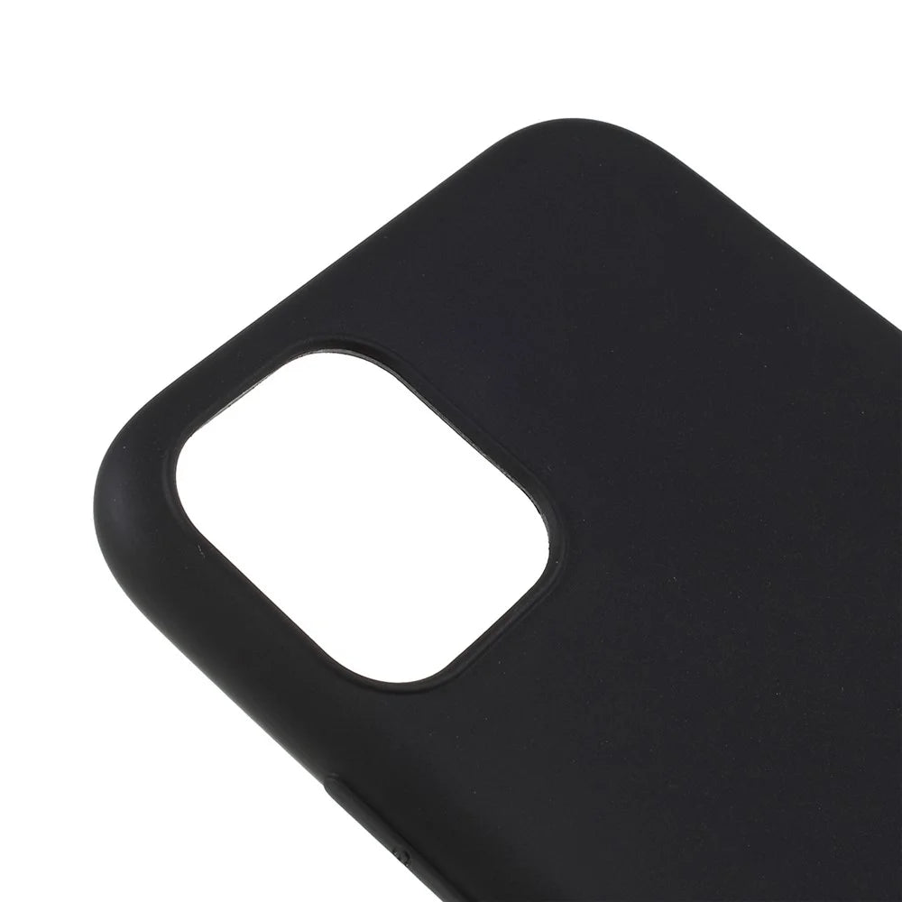 Matte Surface TPU Phone Case Shell for iPhone 11 Pro 5.8 inch (2019) - Black - 4