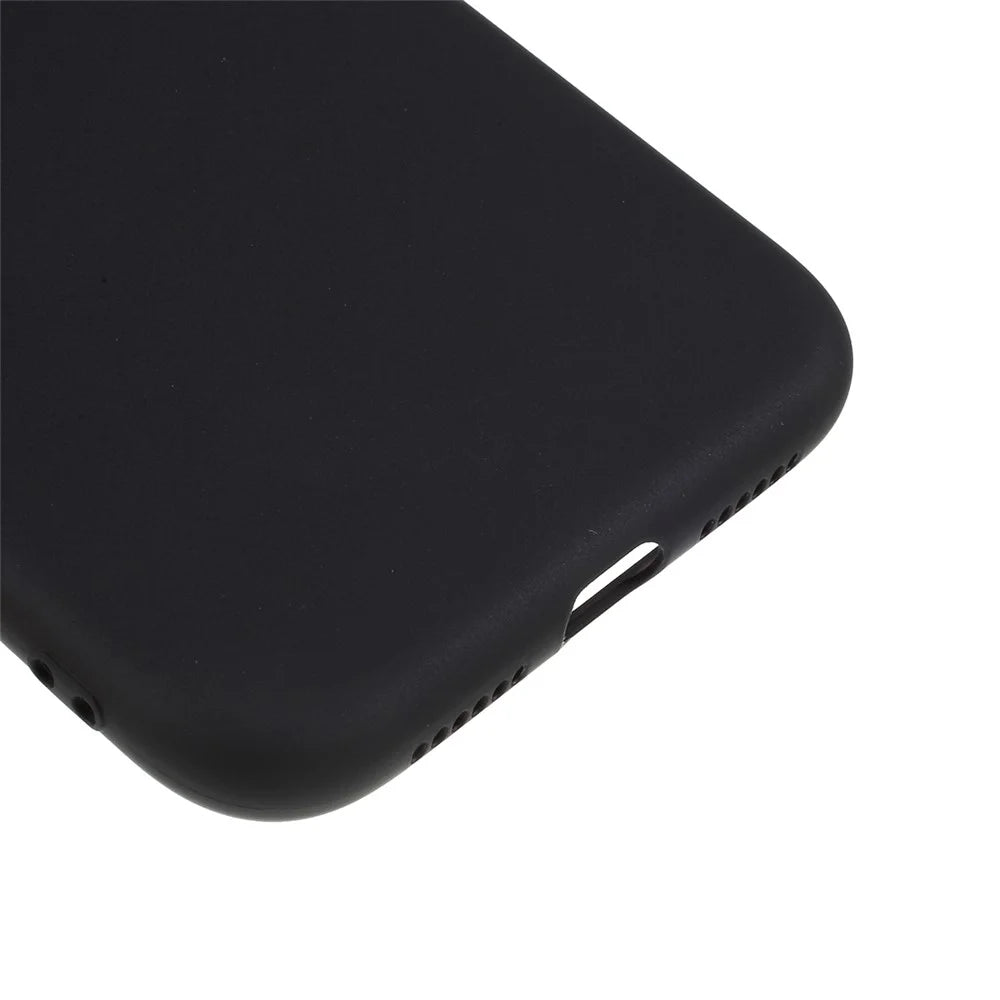 Matte Surface TPU Phone Case Shell for iPhone 11 Pro 5.8 inch (2019) - Black - 5