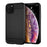 MOFI Carbon Fiber Texture Brushed TPU Soft Phone Shell for iPhone 11 Pro 5.8 inch (2019) - Black - 1