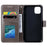 Imprint Flower Leather Wallet Stand Case for iPhone 11 Pro Max 6.5 inch (2019) - Grey - 4