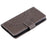 Imprint Flower Leather Wallet Stand Case for iPhone 11 Pro Max 6.5 inch (2019) - Grey - 5