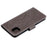 Imprint Flower Leather Wallet Stand Case for iPhone 11 Pro Max 6.5 inch (2019) - Grey - 6