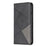 Auto-Absorbed Prismatic Texture Leather Phone Case Card Holder for Iphonese (2020) / SE (2022) / 8 / 7 - Black - 7