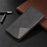 Auto-Absorbed Leather Cellphone Stand Case with Card Slots for iPhone 7 Plus / 8 Plus - Black - 5