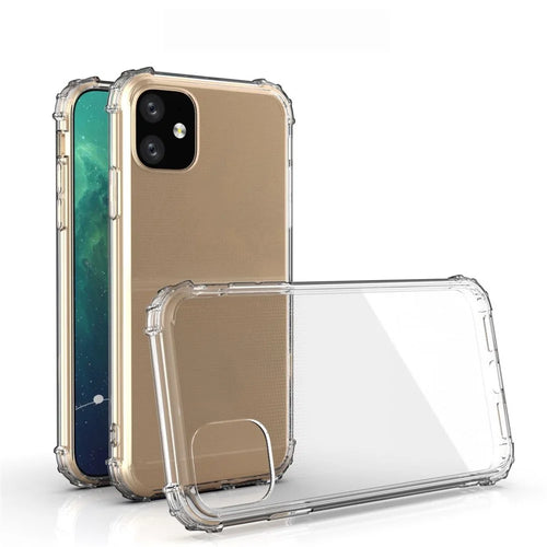 Shockproof Transparent TPU Cover Phone Case Shell for iPhone 11 6.1 inch (2019) - 1