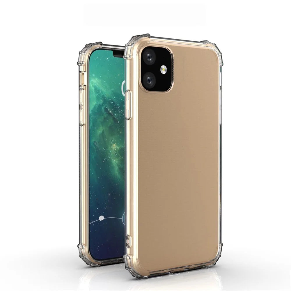 Shockproof Transparent TPU Cover Phone Case Shell for iPhone 11 6.1 inch (2019) - 2