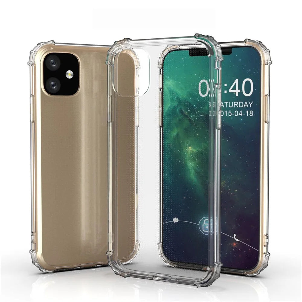 Shockproof Transparent TPU Cover Phone Case Shell for iPhone 11 6.1 inch (2019) - 3
