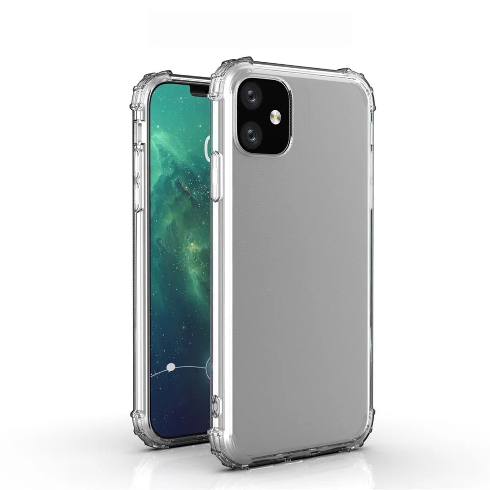Shockproof Transparent TPU Cover Phone Case Shell for iPhone 11 6.1 inch (2019) - 6