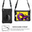 For iPad mini (2019) 7.9 inch / mini 4 X-Shape PC + TPU Rotary Kickstand Cover with Handstrap + Shoulder Strap - Black - 3