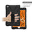 X-Shape PC + TPU Rotary Kickstand Cover with Handstrap for iPad mini (2019) 7.9 inch / mini 4 - Black - 6