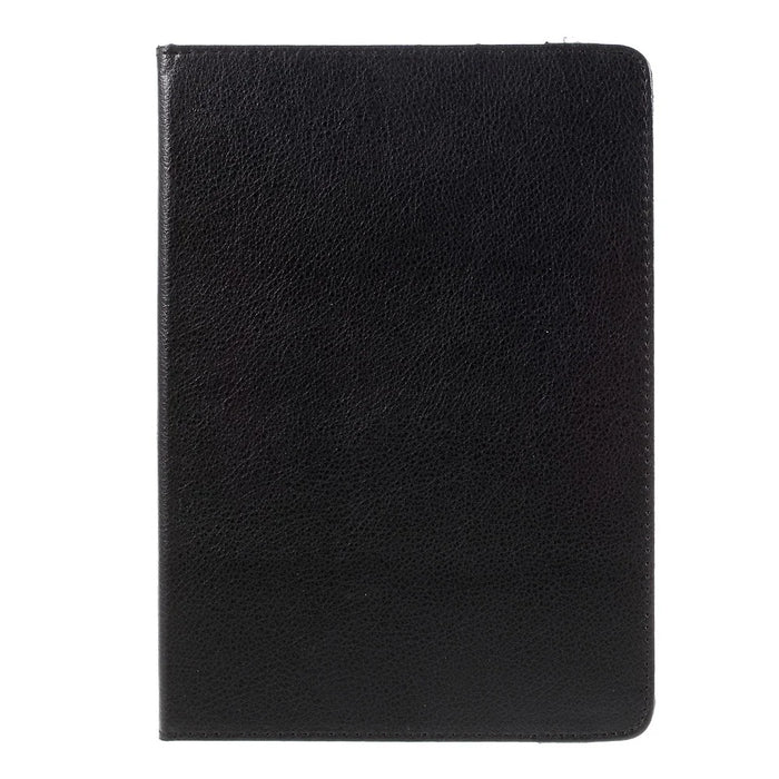 360-degree Rotary Stand Litchi Leather Cover for iPad Pro 9.7 inch - Black - 2