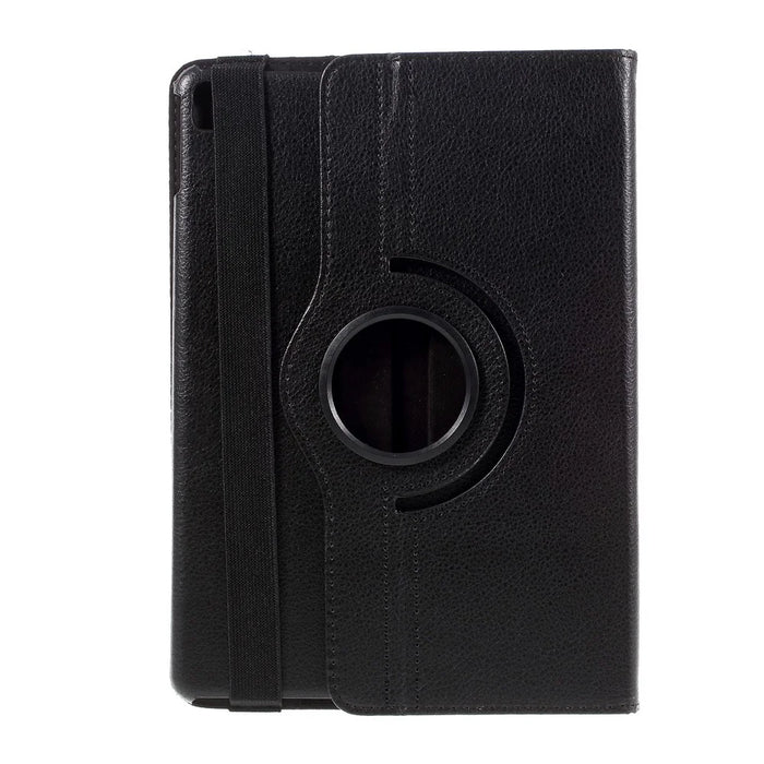 360-degree Rotary Stand Litchi Leather Cover for iPad Pro 9.7 inch - Black - 3
