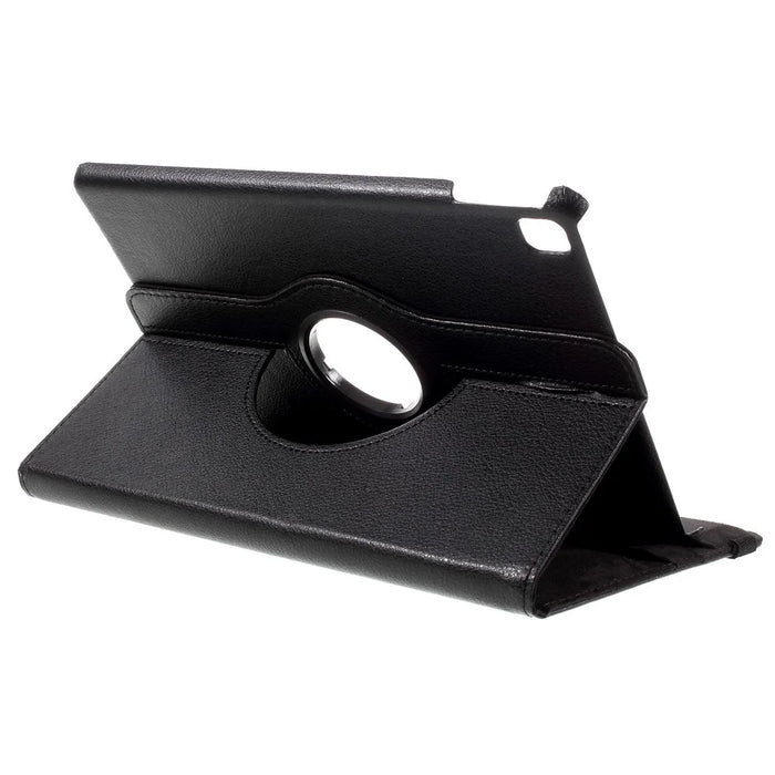 360-degree Rotary Stand Litchi Leather Cover for iPad Pro 9.7 inch - Black - 5