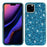 Glittering Sequins Electroplating TPU+PC Phone Shell for iPhone 11 Pro Max 6.5 inch (2019) - Cyan - 1