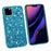 Glittering Sequins Electroplating TPU+PC Phone Shell for iPhone 11 Pro Max 6.5 inch (2019) - Cyan - 3