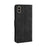 Leather Wallet Stand Phone Cover Case with Multiple Card Slots for iPhone XS Max 6.5 inch - Black - 6