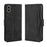 Leather Wallet Stand Phone Cover Case with Multiple Card Slots for iPhone XS Max 6.5 inch - Black - 7