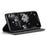 CASEME 013 Series Auto-absorbed Flip Leather Wallet Case for iPhone 11 6.1 inch (2019) - Black - 3