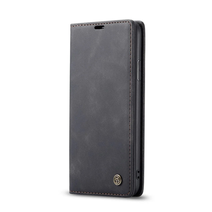 CASEME 013 Series Auto-absorbed Leather Wallet Case for iPhone 11 Pro 5.8-inch (2019) - Black - 3