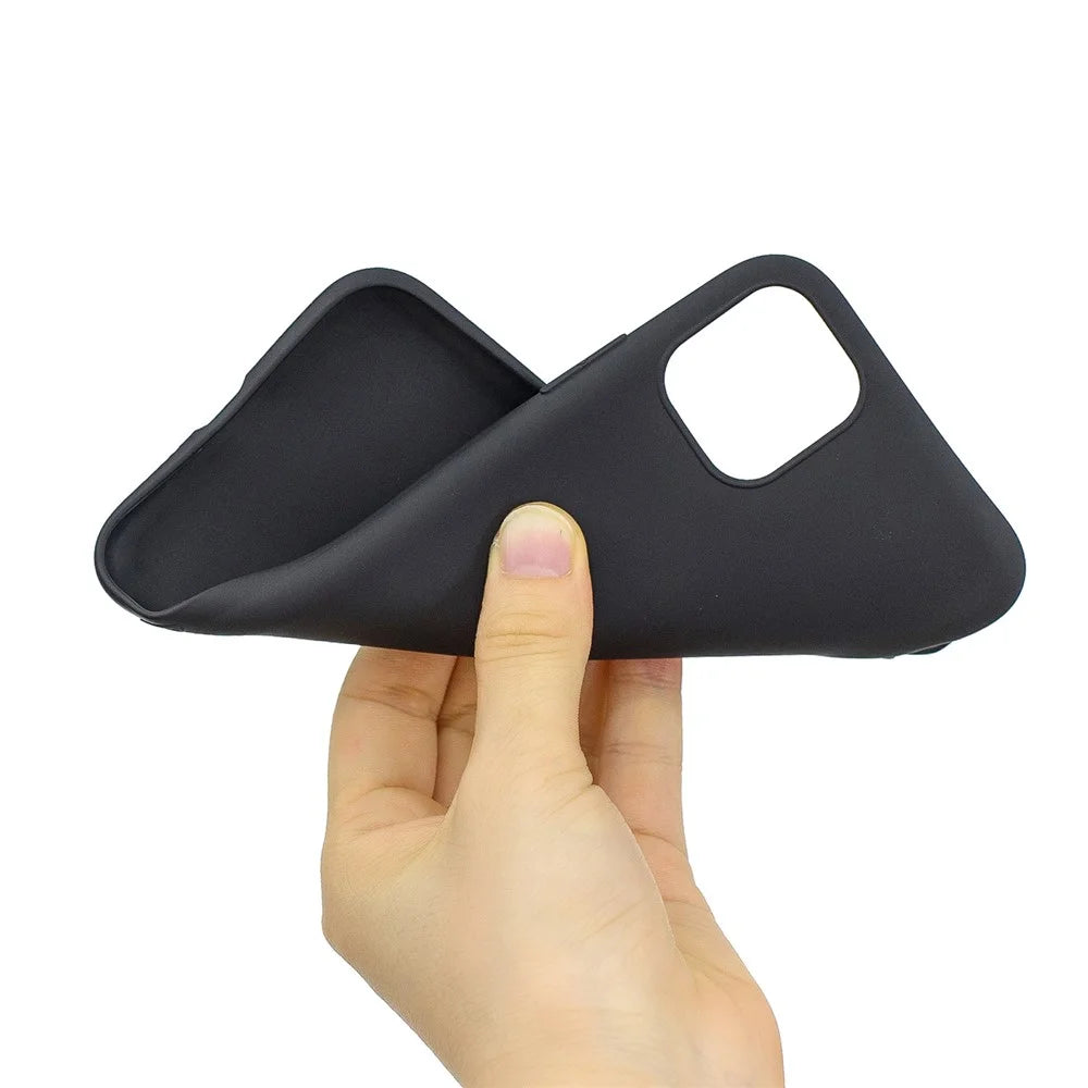 Solid Color Candy TPU Case for iPhone 11 6.1-inch (2019) - Black - 5