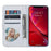 Flash Powder Zippered Stand Leather Wallet Cover with Strap for iPhone 11 6.1-inch (2019) - Silver - 4