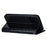 Flash Powder Zipper Pocket Wallet Flip Leather Phone Cover with Strap for iPhone 11 Pro 5.8 inch (2019) - Black - 5