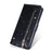 Flash Powder Zipper Pocket Wallet Flip Leather Phone Cover with Strap for iPhone 11 Pro 5.8 inch (2019) - Black - 6