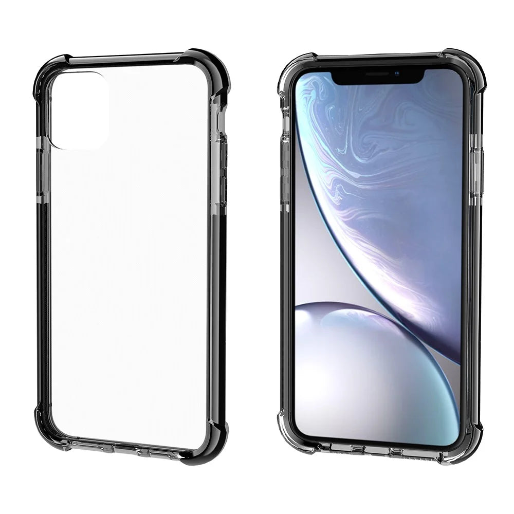 Acrylic Hard Back Drop-resistant Phone Cover for iPhone 11 Pro 5.8 inch (2019) - Black - 2