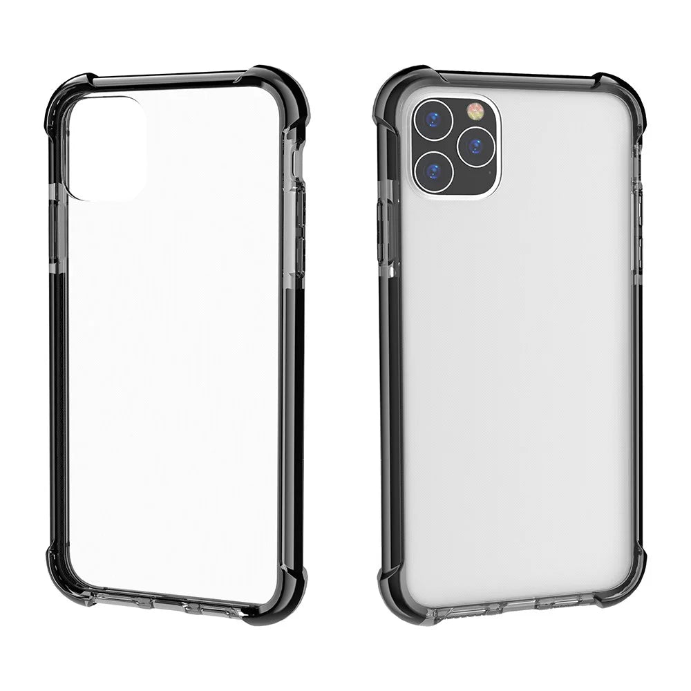 Acrylic Hard Back Drop-resistant Phone Cover for iPhone 11 Pro 5.8 inch (2019) - Black - 4