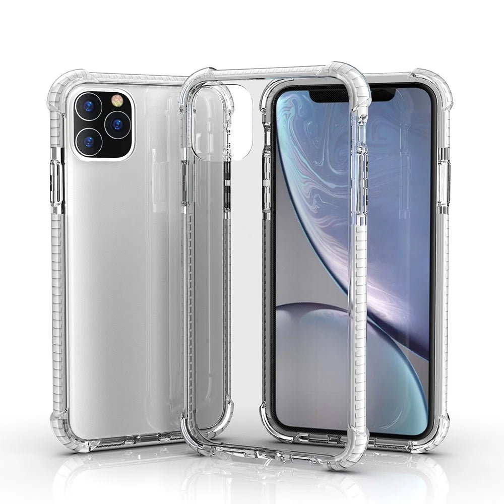 Shockproof Acrylic Hard Back Cover for iPhone 11 Pro Max 6.5 inch (2019) - White - 1