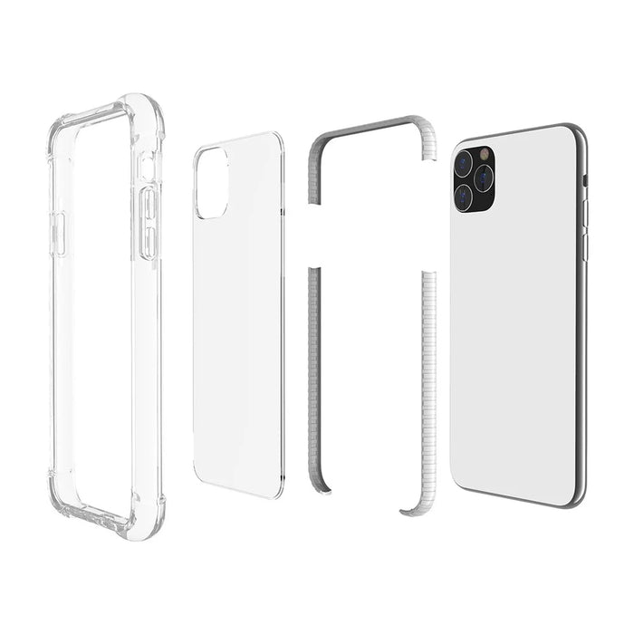 Shockproof Acrylic Hard Back Cover for iPhone 11 Pro Max 6.5 inch (2019) - White - 6