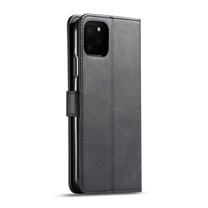 LC.imeeke PU Leather Protective Flip Wallet Case for iPhone 11 Pro 5.8-inch (2019) - Black - 3
