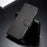 LC.imeeke PU Leather Protective Flip Wallet Case for iPhone 11 6.1-inch (2019) with Adjustable Foldable Stand Design - Black - 4