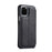 LC.IMEEKE Retro Style Leather Phone Shell with Card Holder for iPhone 11 Pro 5.8-inch (2019) -  Black - 3