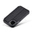 LC.IMEEKE Retro Style Leather Phone Shell with Card Holder for iPhone 11 Pro 5.8-inch (2019) -  Black - 6